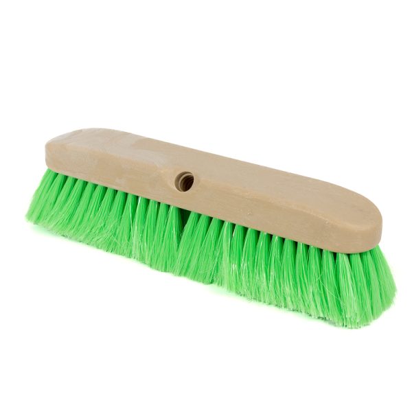 green rectangular brush
