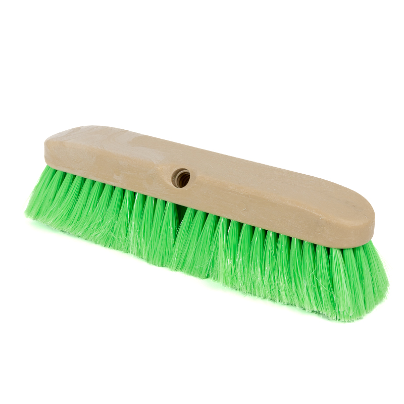 green rectangular brush
